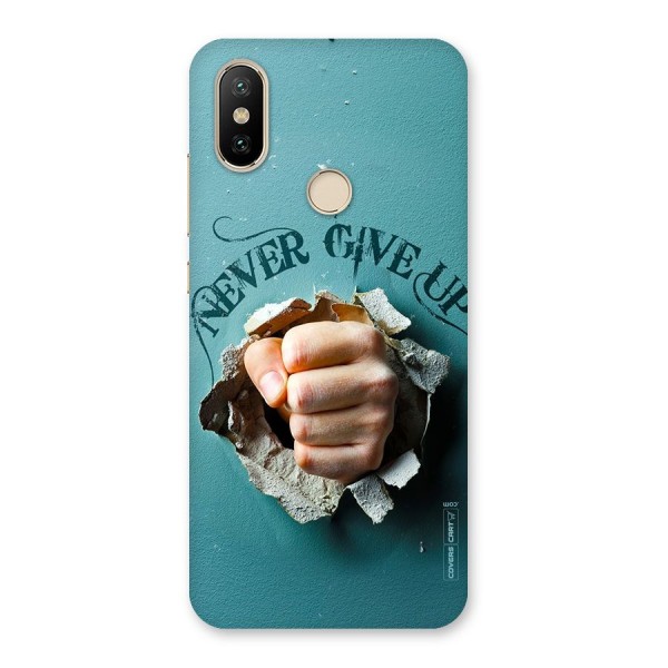 Do Not Give Up Back Case for Mi A2