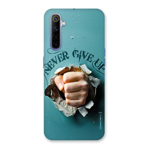 Do Not Give Up Back Case for Realme 6