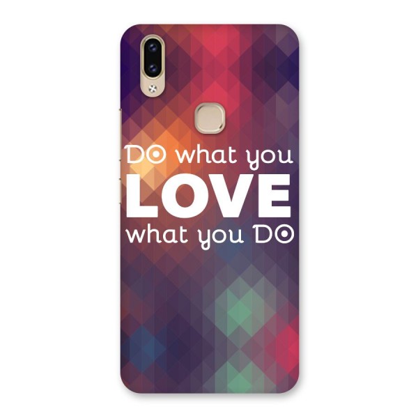 Do What You Love Back Case for Vivo V9