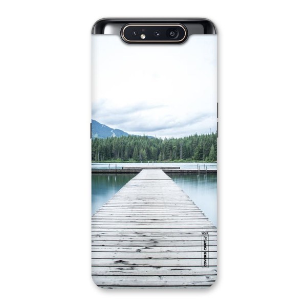 Dock River Back Case for Galaxy A80