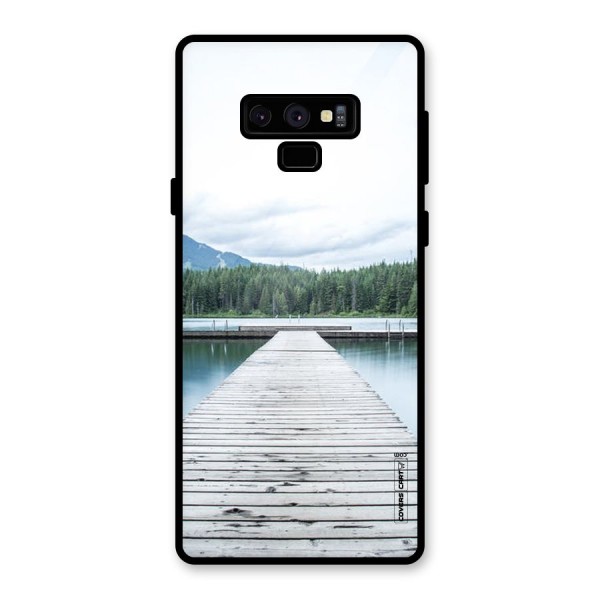 Dock River Glass Back Case for Galaxy Note 9