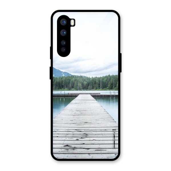 Dock River Glass Back Case for OnePlus Nord