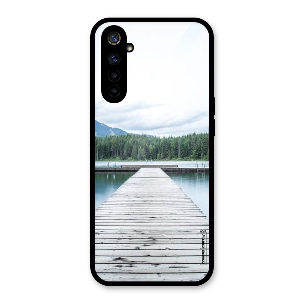 Dock River Glass Back Case for Realme 6