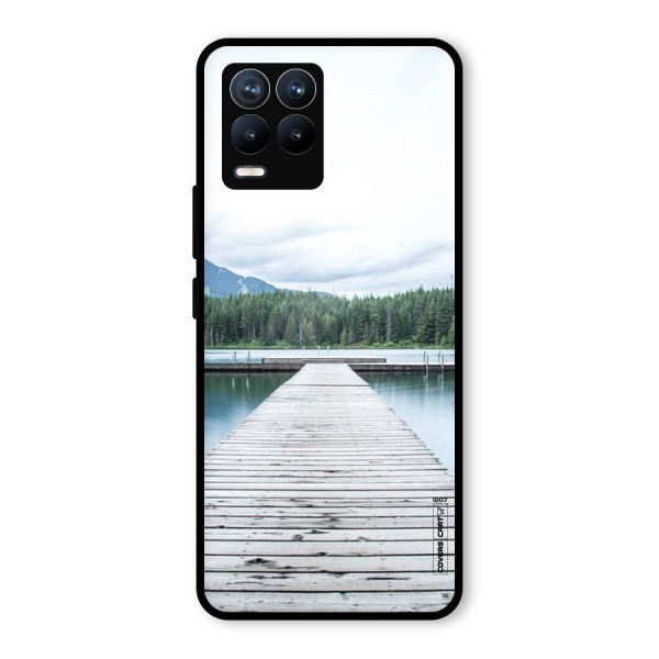 Dock River Glass Back Case for Realme 8 Pro