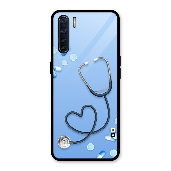 Doctors Stethoscope Glass Back Case for Oppo F15