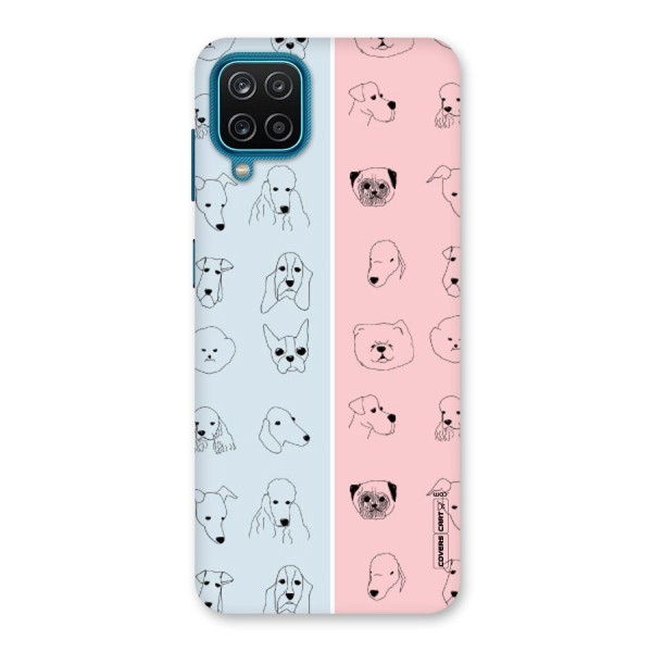 Dog Cat And Cow Back Case for Galaxy F12