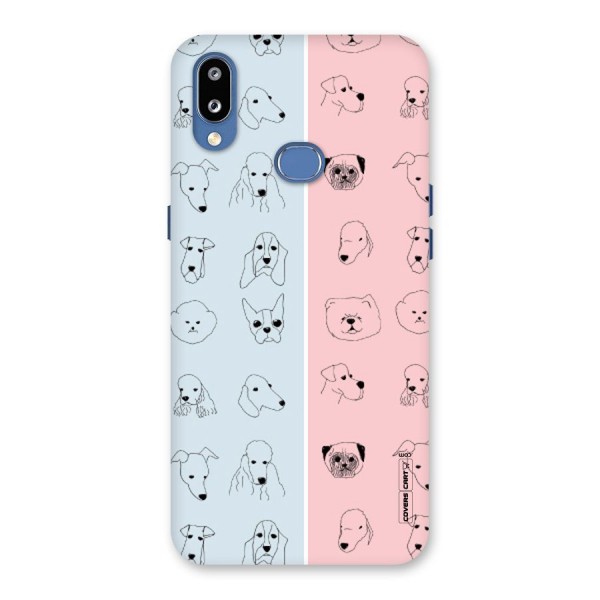 Dog Cat And Cow Back Case for Galaxy M01s