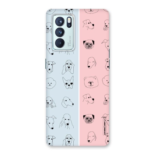 Dog Cat And Cow Back Case for Oppo Reno6 Pro 5G