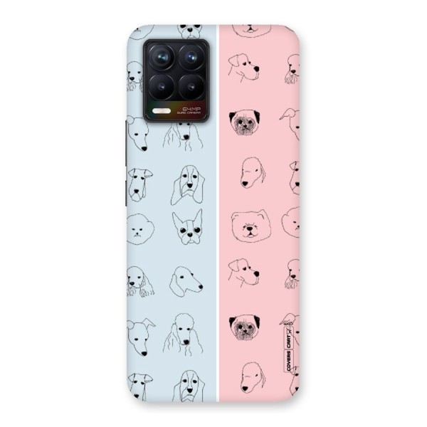 Dog Cat And Cow Back Case for Realme 8