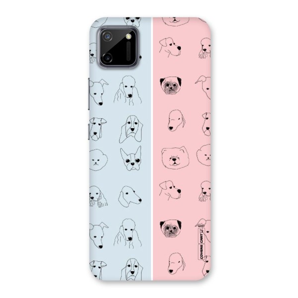 Dog Cat And Cow Back Case for Realme C11