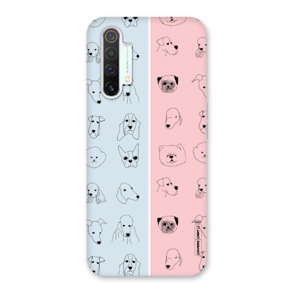 Dog Cat And Cow Back Case for Realme X3