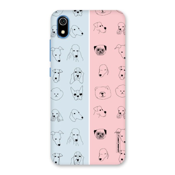 Dog Cat And Cow Back Case for Redmi 7A