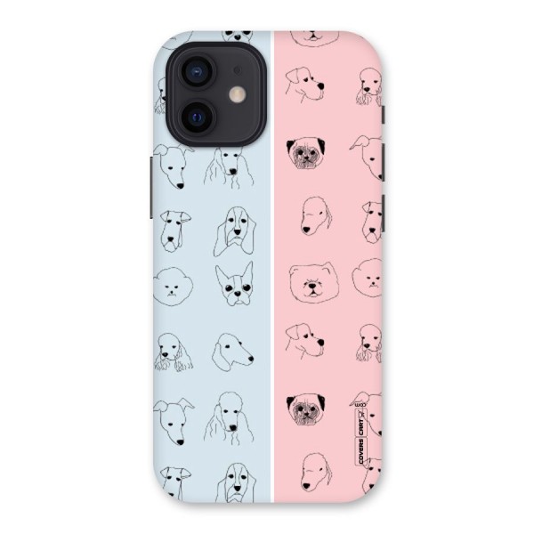 Dog Cat And Cow Back Case for iPhone 12