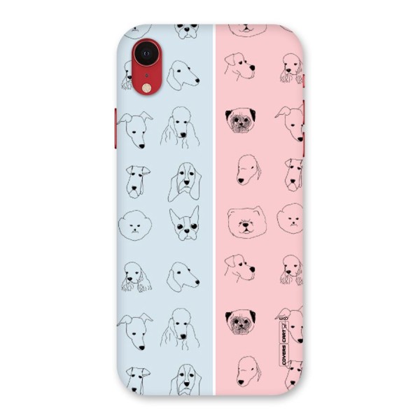 Dog Cat And Cow Back Case for iPhone XR