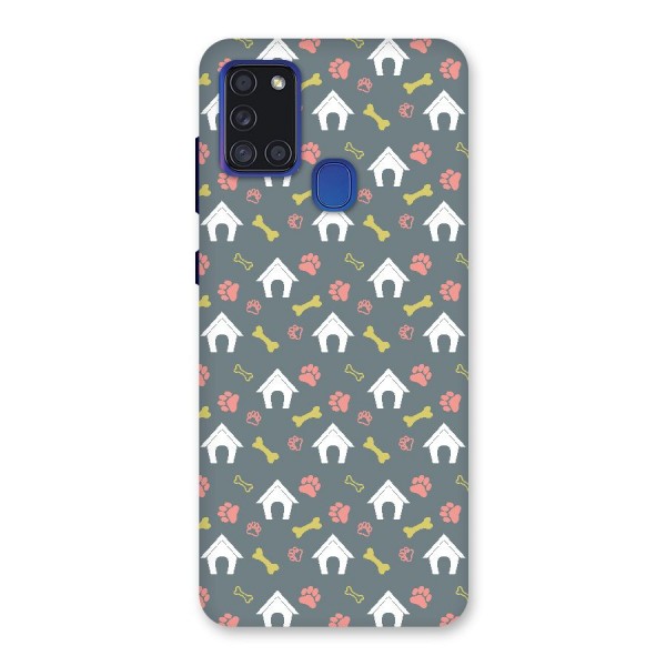 Dog Pattern Back Case for Galaxy A21s