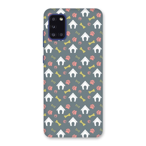 Dog Pattern Back Case for Galaxy A31