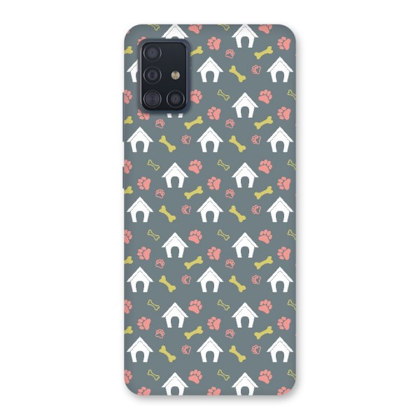 Dog Pattern Back Case for Galaxy A51