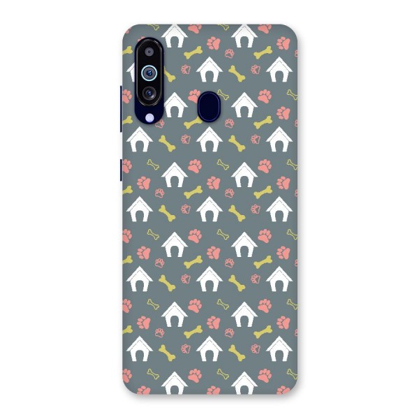 Dog Pattern Back Case for Galaxy A60