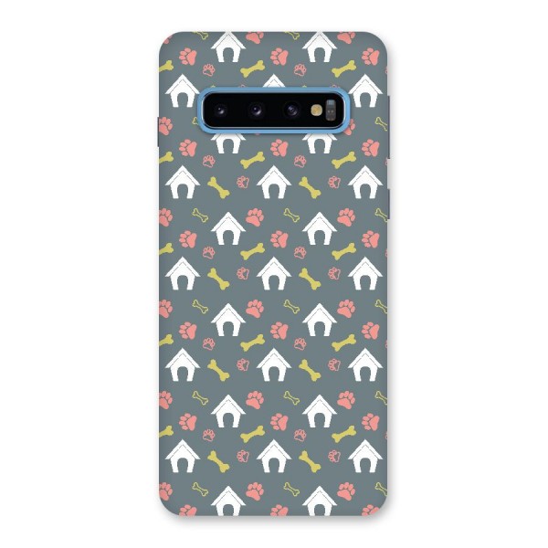 Dog Pattern Back Case for Galaxy S10