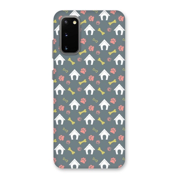 Dog Pattern Back Case for Galaxy S20