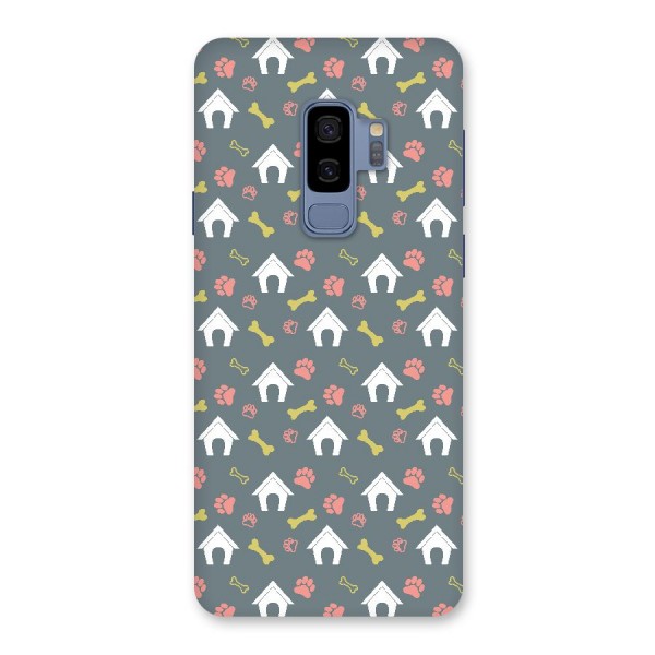 Dog Pattern Back Case for Galaxy S9 Plus