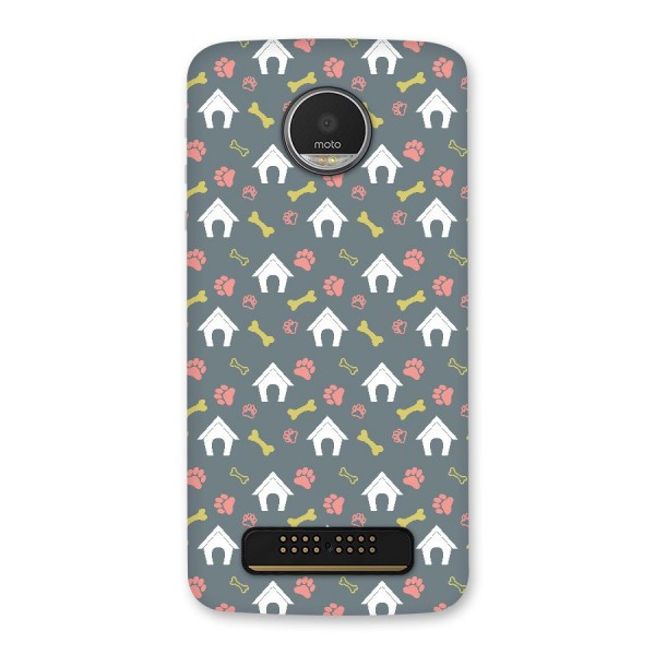 Dog Pattern Back Case for Moto Z Play