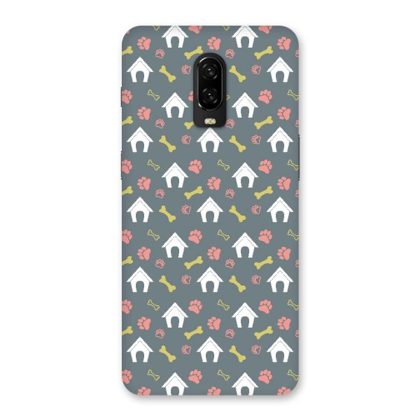 Dog Pattern Back Case for OnePlus 6T