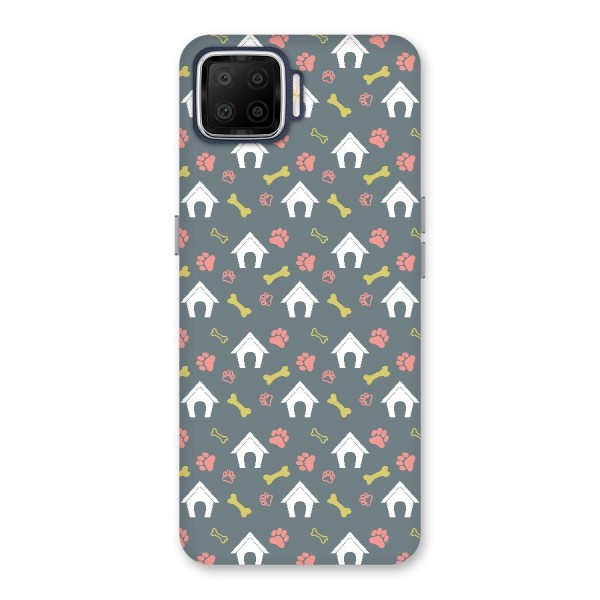 Dog Pattern Back Case for Oppo F17