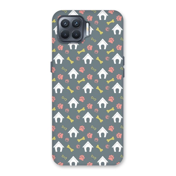 Dog Pattern Back Case for Oppo F17 Pro