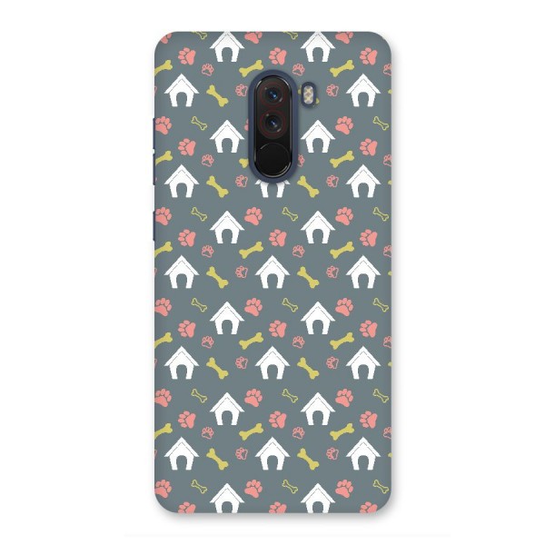 Dog Pattern Back Case for Poco F1