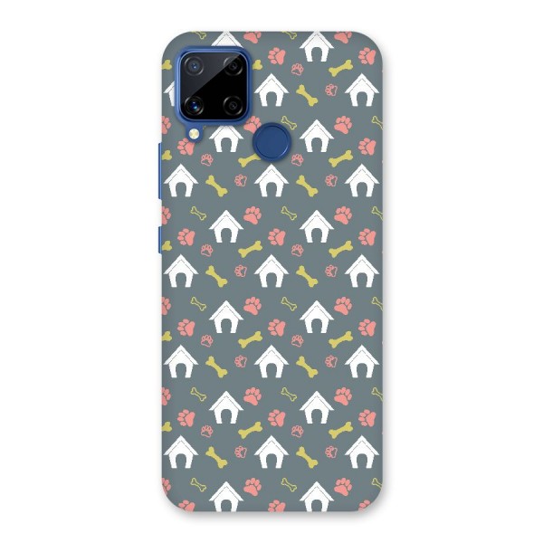 Dog Pattern Back Case for Realme C15