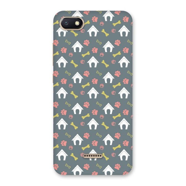 Dog Pattern Back Case for Redmi 6A