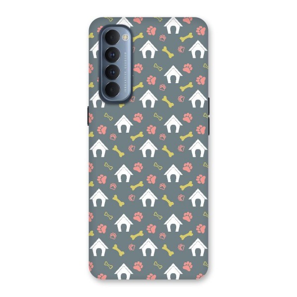 Dog Pattern Back Case for Reno4 Pro