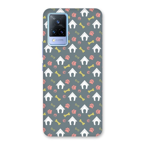 Dog Pattern Back Case for Vivo V21 5G