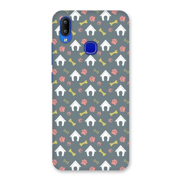 Dog Pattern Back Case for Vivo Y91