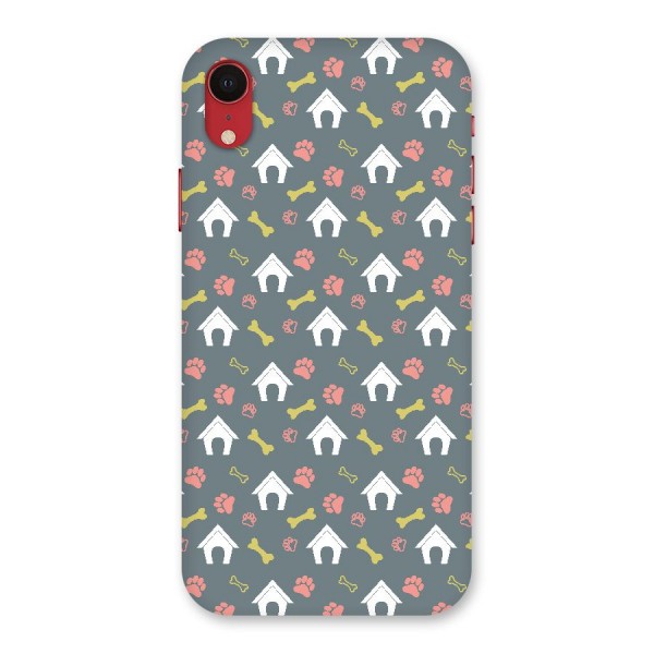 Dog Pattern Back Case for iPhone XR