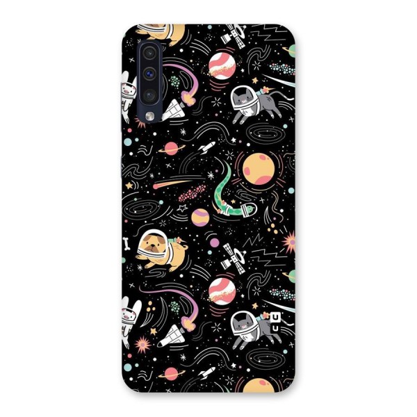 Dog Planetarium Back Case for Galaxy A50