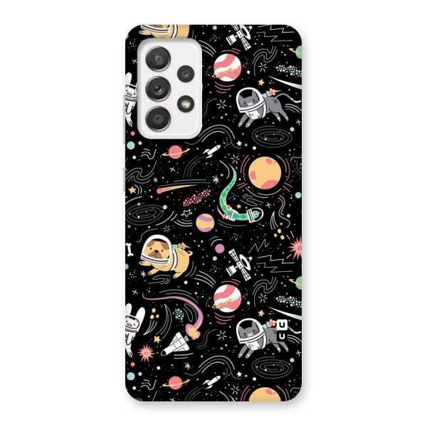 Dog Planetarium Back Case for Galaxy A52