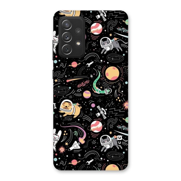 Dog Planetarium Back Case for Galaxy A72