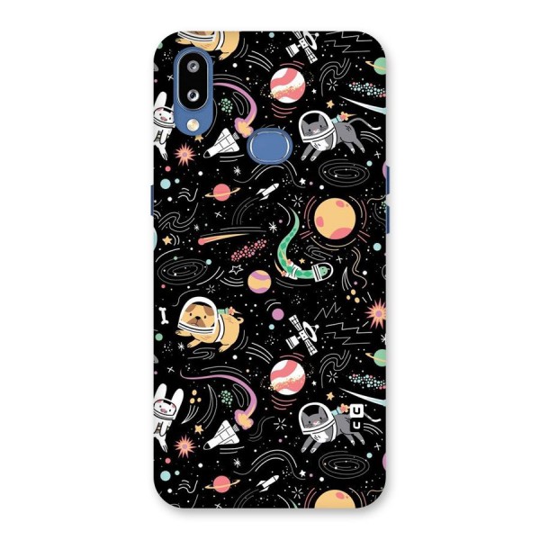 Dog Planetarium Back Case for Galaxy M01s