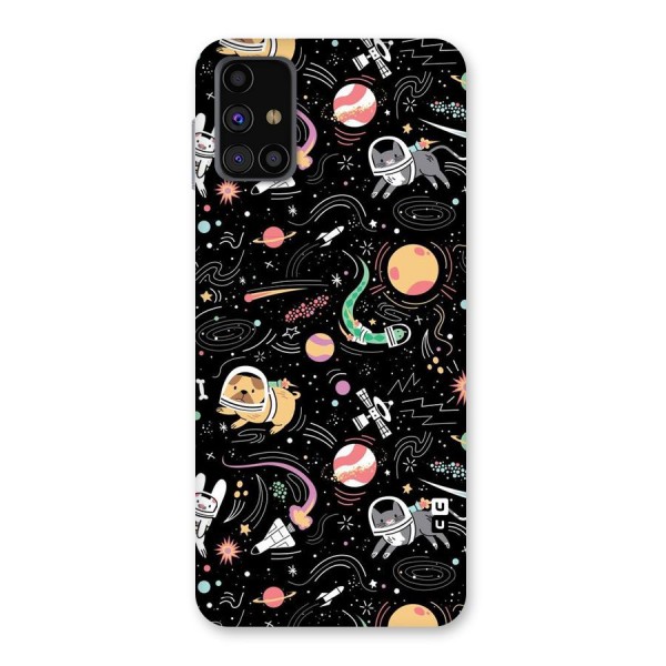 Dog Planetarium Back Case for Galaxy M31s