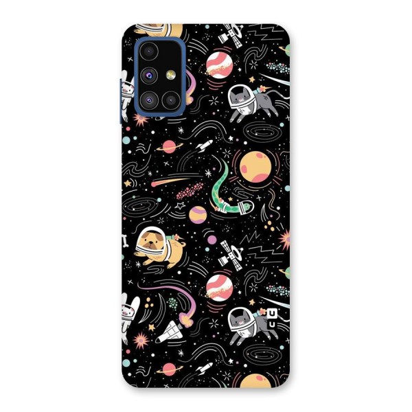 Dog Planetarium Back Case for Galaxy M51