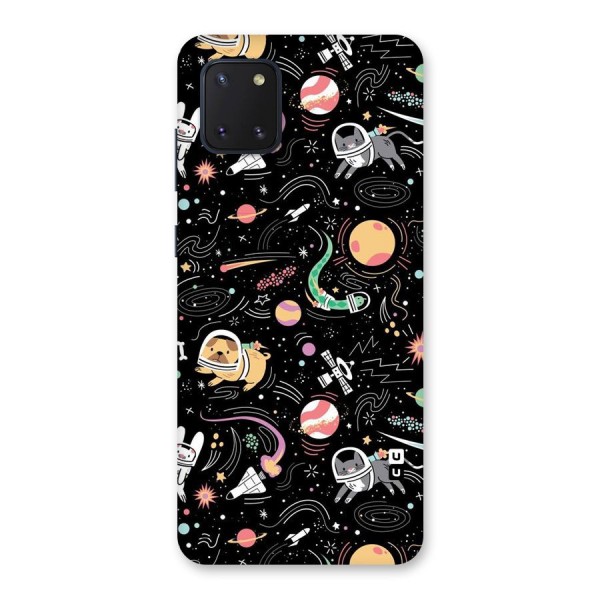 Dog Planetarium Back Case for Galaxy Note 10 Lite