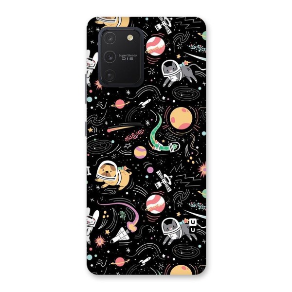 Dog Planetarium Back Case for Galaxy S10 Lite