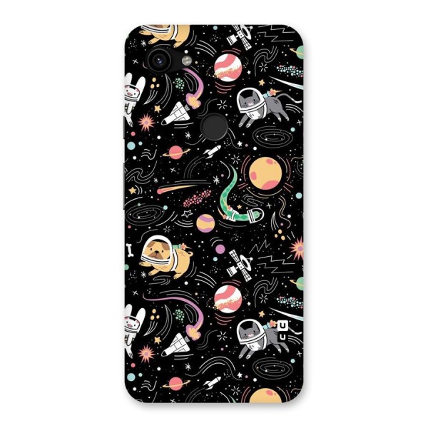 Dog Planetarium Back Case for Google Pixel 3a XL