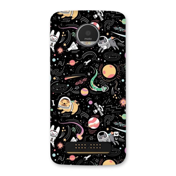 Dog Planetarium Back Case for Moto Z Play