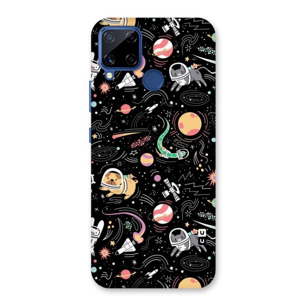 Dog Planetarium Back Case for Realme C12