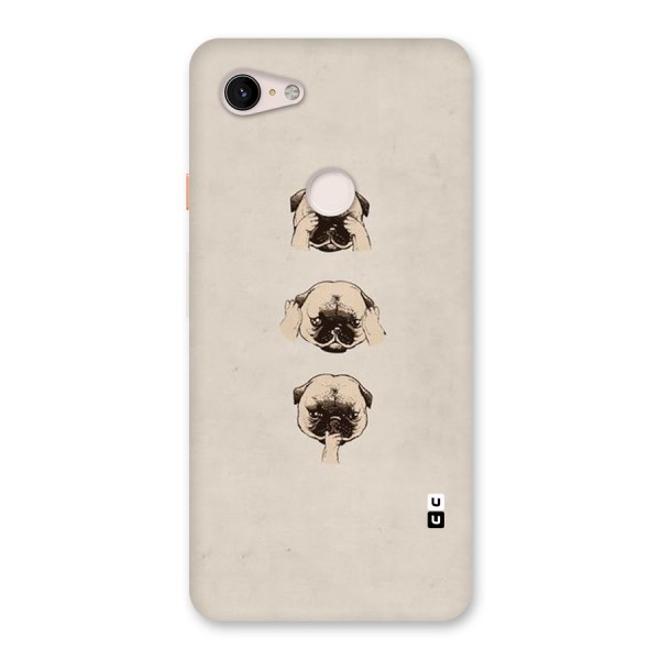 Doggo Moods Back Case for Google Pixel 3 XL