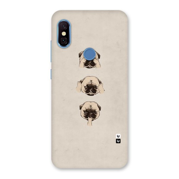 Doggo Moods Back Case for Redmi Note 6 Pro