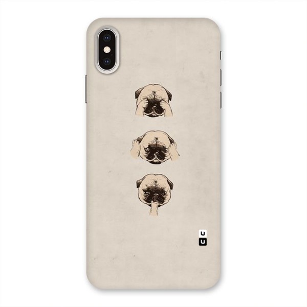 Doggo Moods Back Case for iPhone XS Max